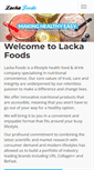 Mobile Screenshot of lackafoods.com
